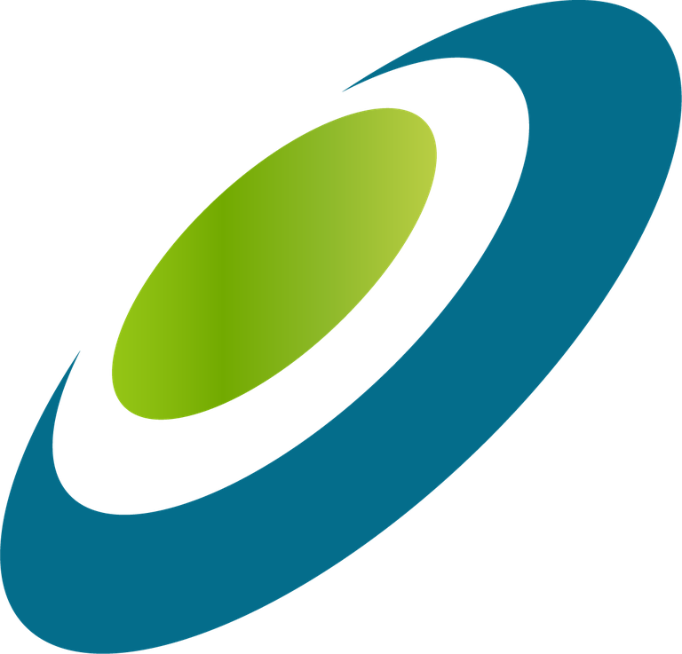 green yellow abstract logo for eco-friendly brands and sustainable initiatives