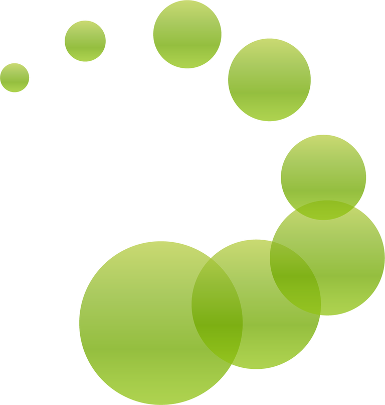 green yellow abstract logo for eco-friendly brands and sustainable products showcase