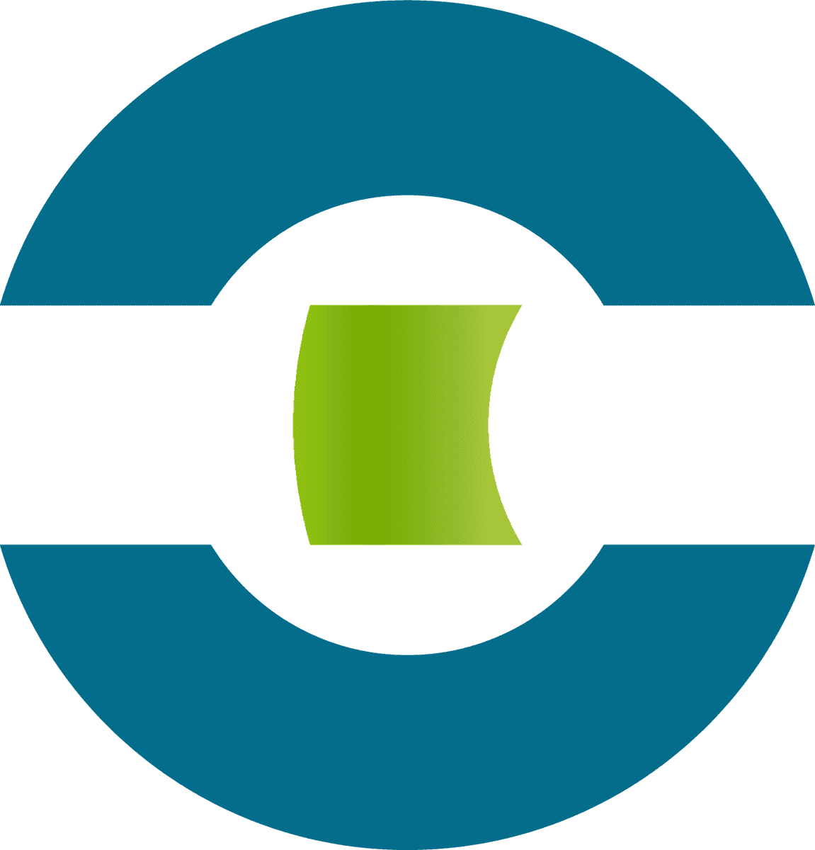 modern green yellow abstract logo suitable for eco-friendly brands and businesses