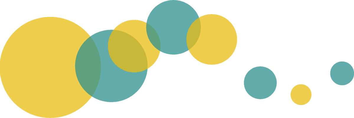 green yellow abstract logo for modern brands with playful shapes and vibrant colors