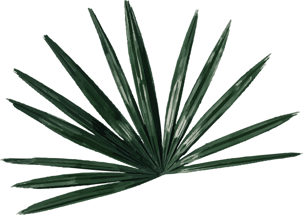 gren tropical leaf element plans and trees