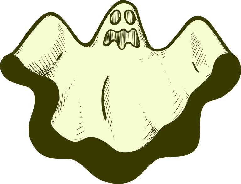halloween colorful characters halloween spooky playful ghost illustration for festive fun