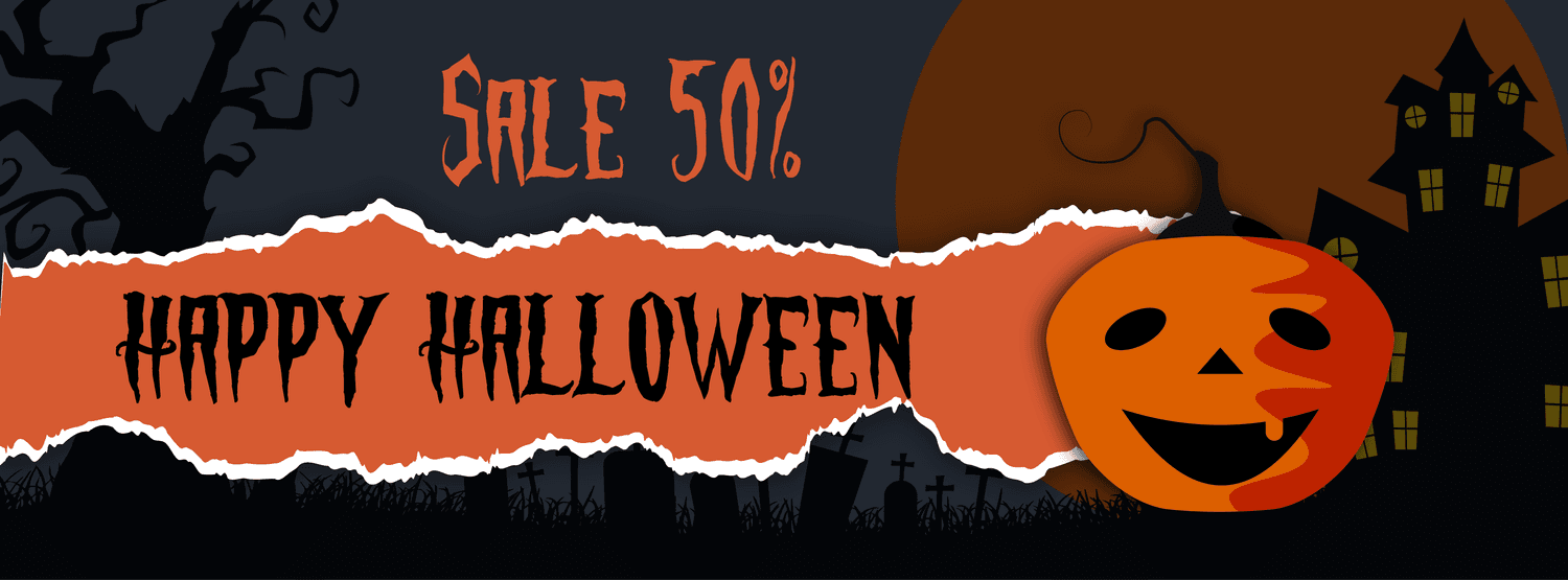 halloween event facebook cover template