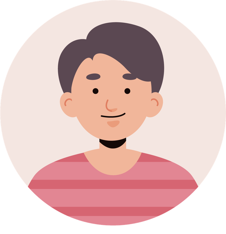 hand drawn different people icons pack