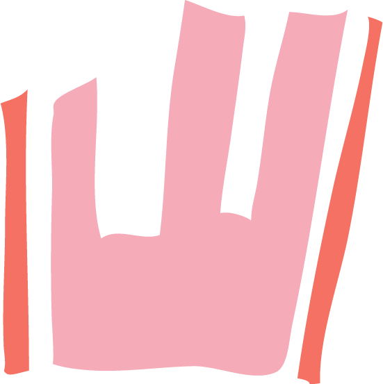 hand drawn flat abstract shapes collection