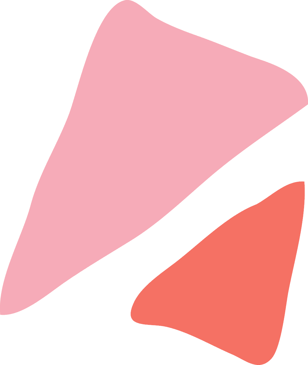 hand drawn flat abstract shapes collection
