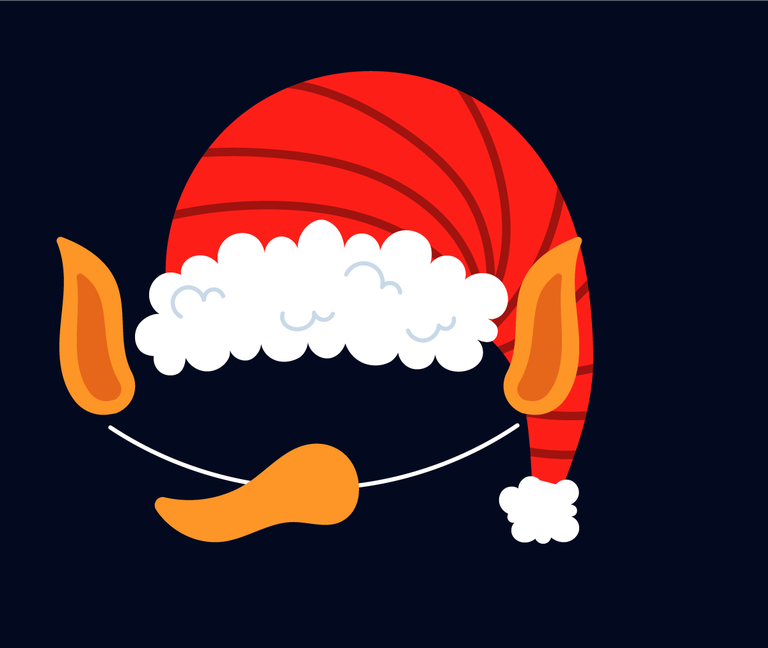hand drawn flat santa s hat collection