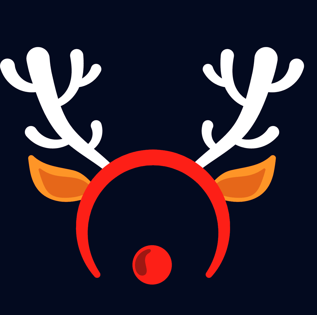 hand drawn flat santa s hat collection