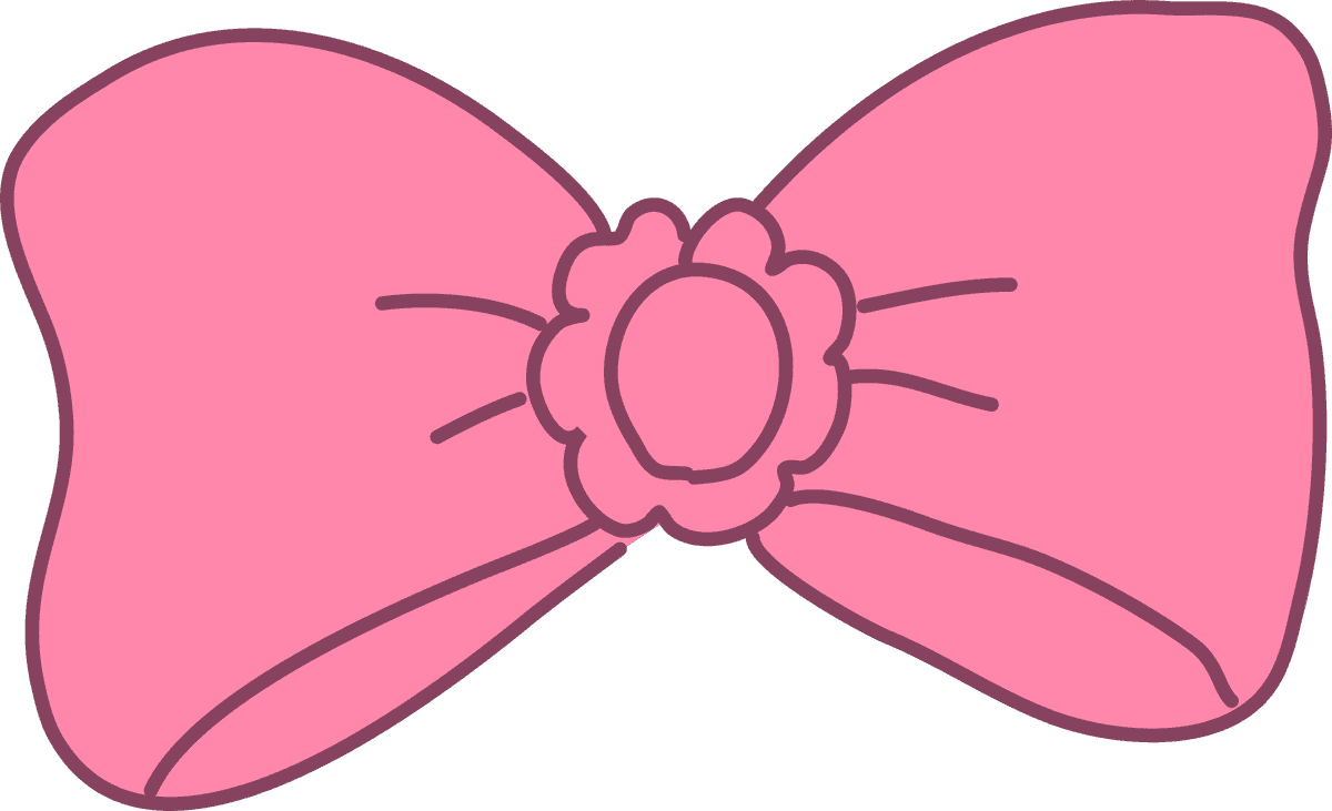 hand drawn pink ribbons for crafting, decorating, and promoting awareness events