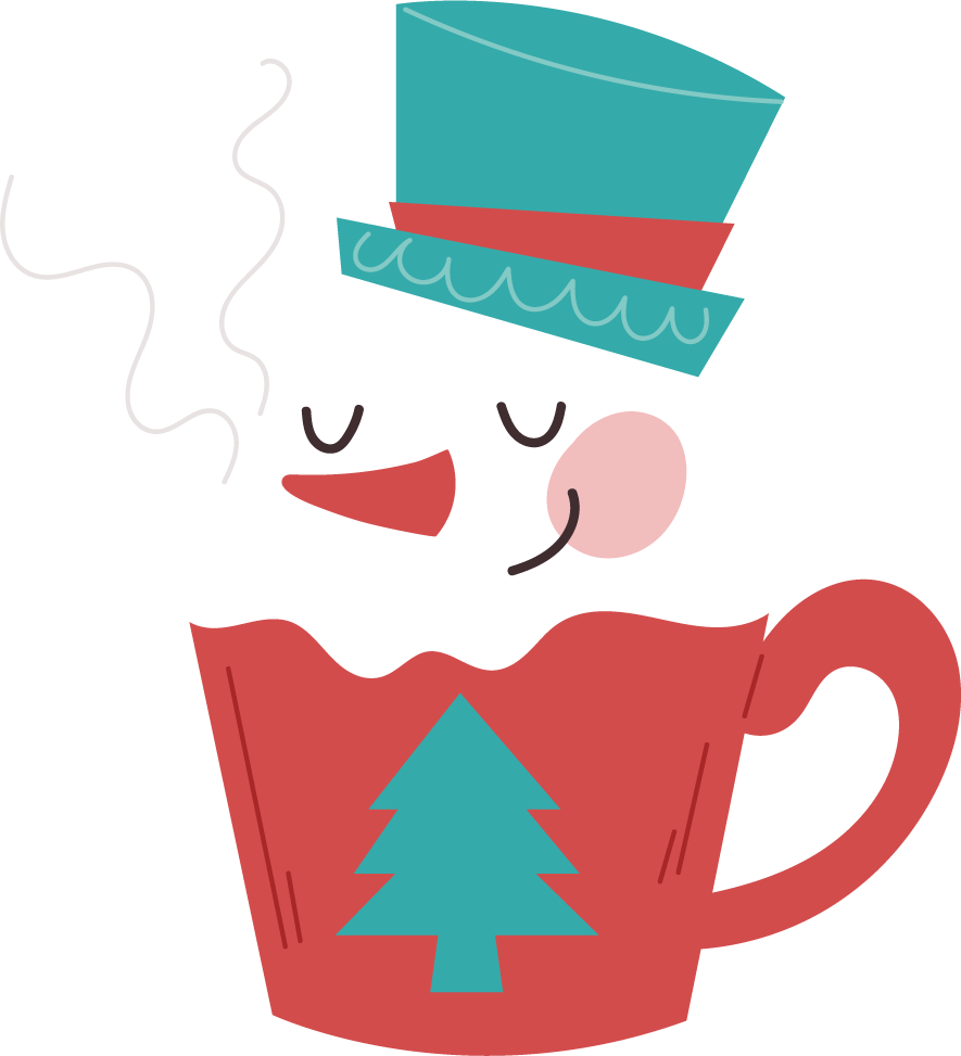 hand drawn snowman character collection for festive holiday cheer and decoration