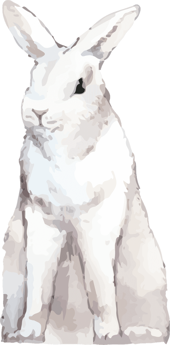 hand drawn wildlife set watercolor style