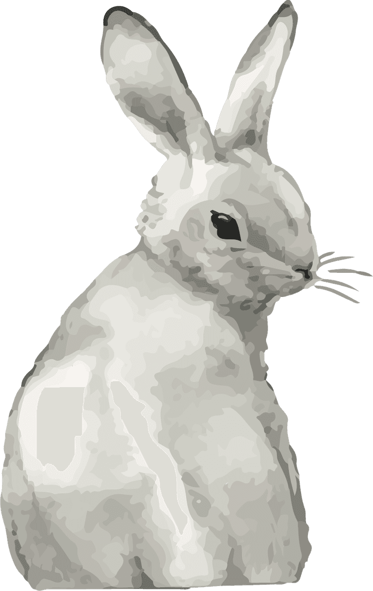 hand drawn wildlife set watercolor style