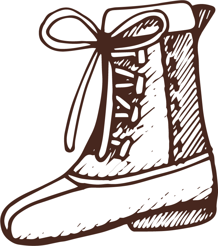 hand drawn winter clothes pack featuring cozy boots and stylish accessories for seasonal charm