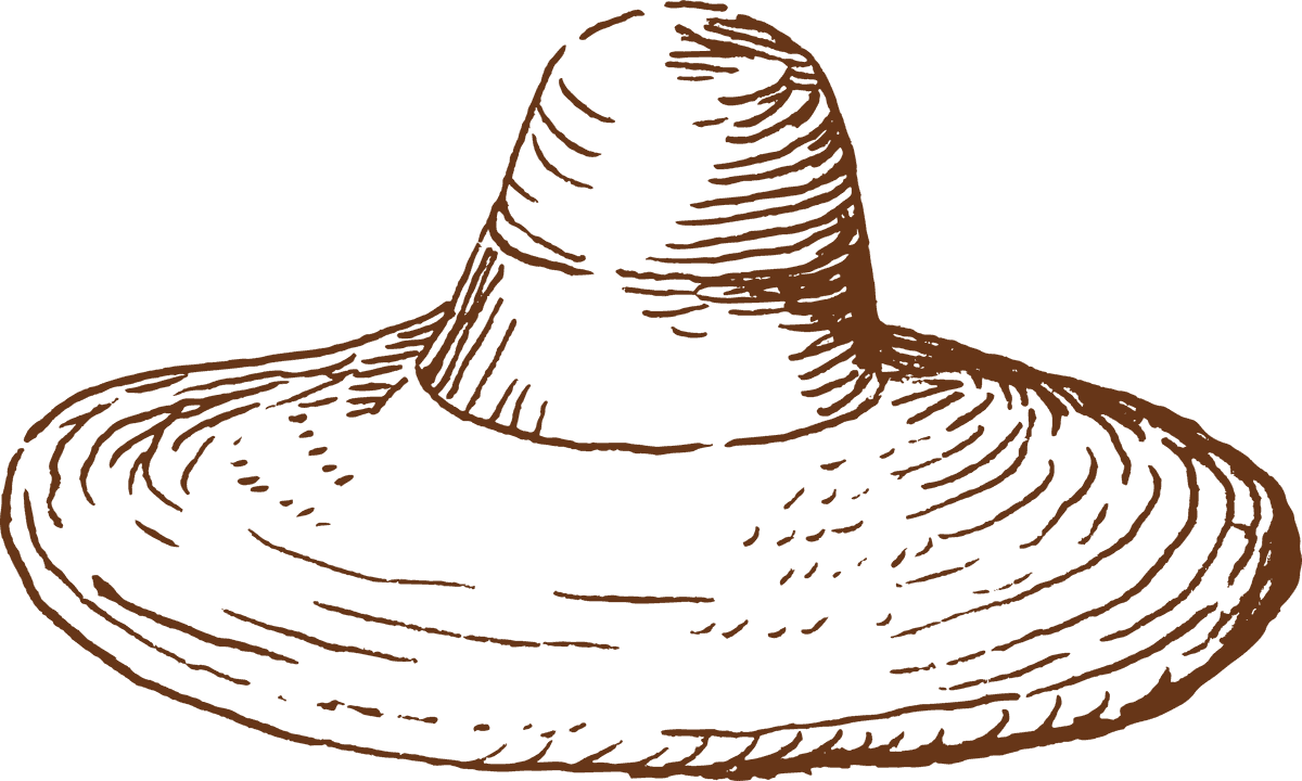 hat handdrawn style goods of life