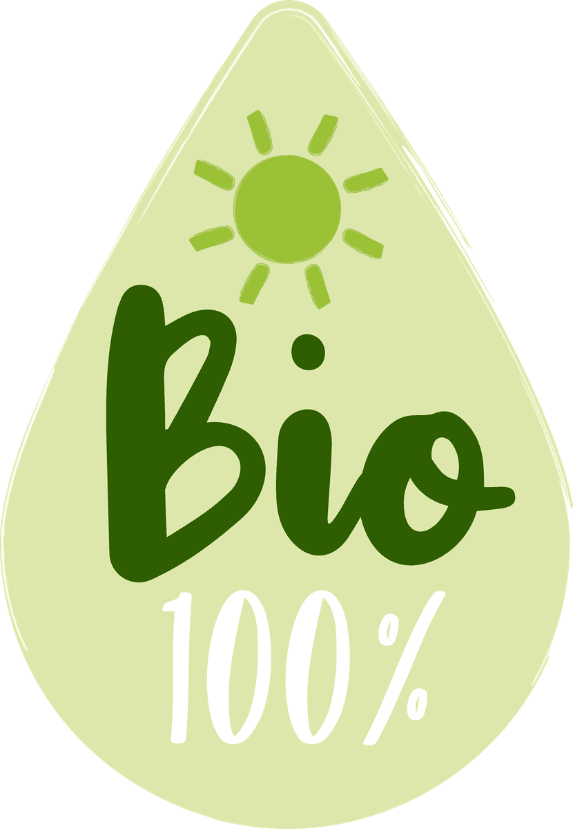 healthy and natural lifestyle logos set