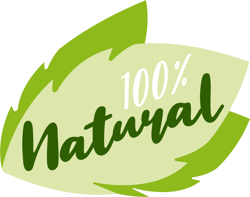 healthy and natural lifestyle logos set