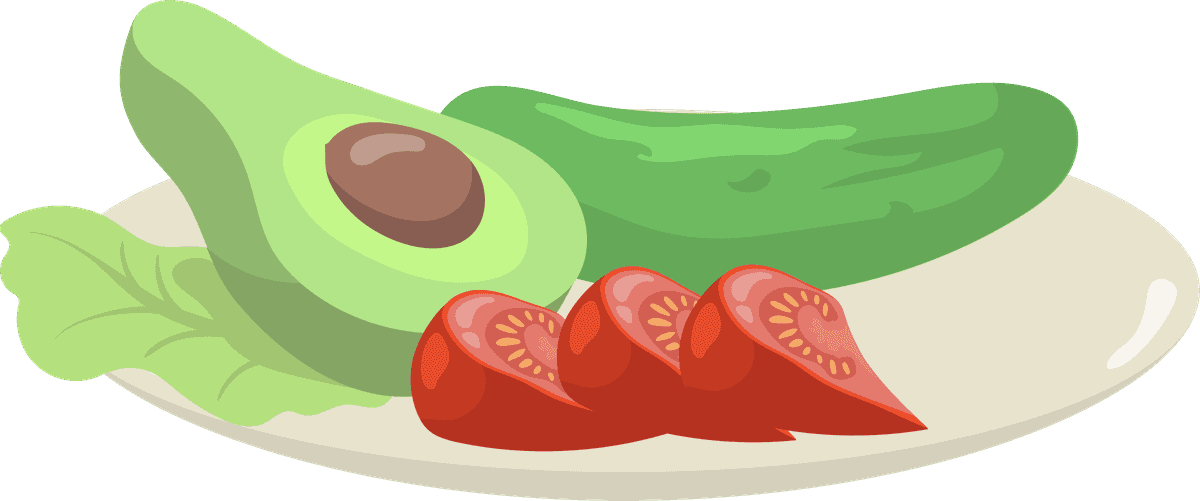 healthy breakfast meals set converted featuring fresh vegetables and vibrant colors for nutrition lovers