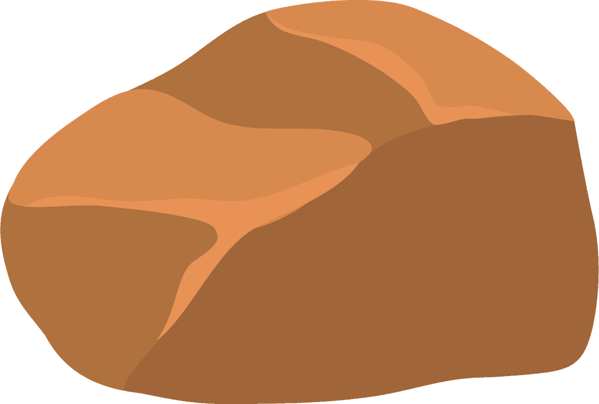 brown heaps rock stones for landscaping and natural outdoor decor projects