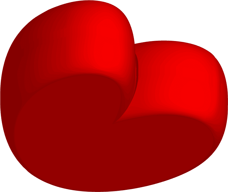 hearts icon set valentines day love symbol d heart icon