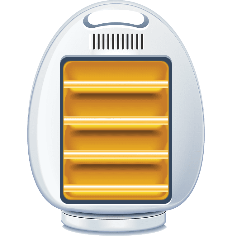 heater household appliances icons