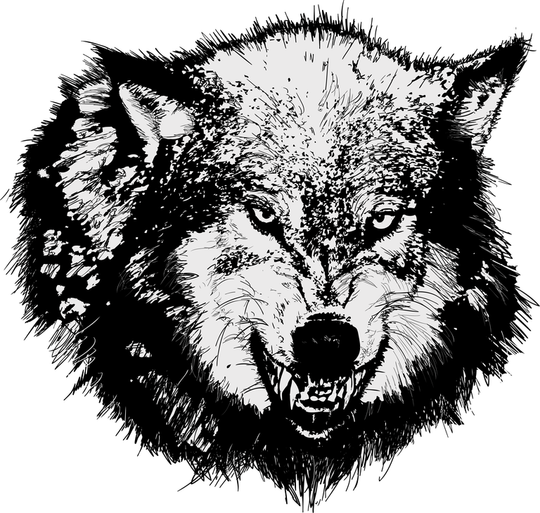 hell wolf free hellhound wolf vector