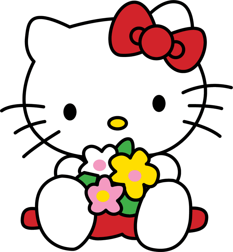 hello kitty disney cartoon clip art collection