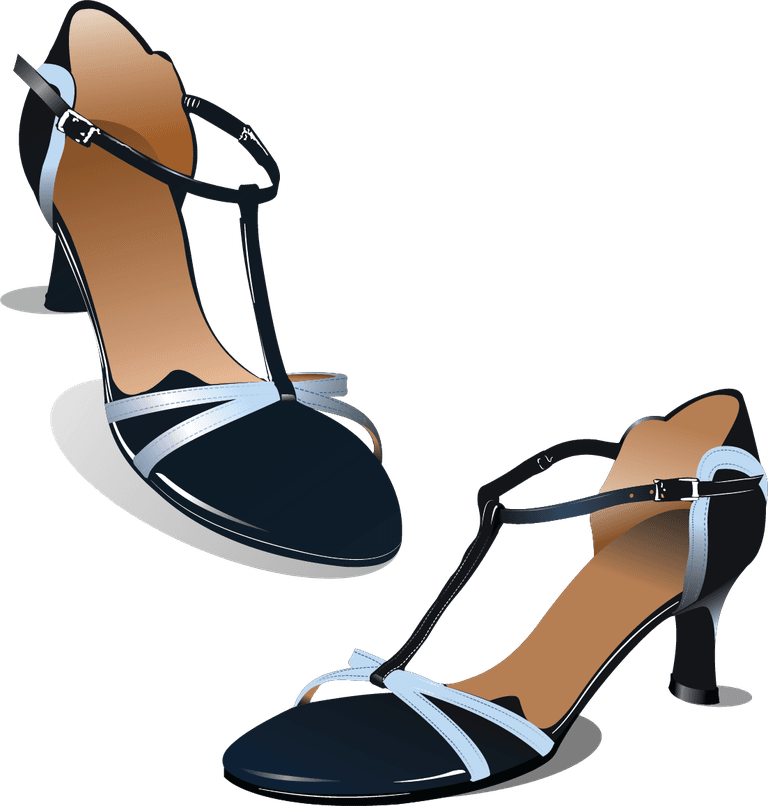 high heels shoe vector