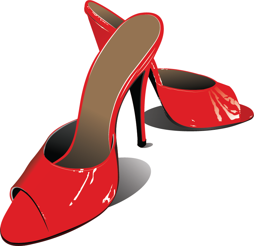 high heels shoe vector