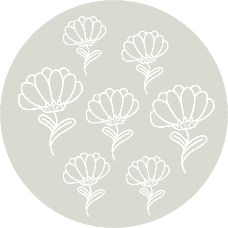 highlight abstract floral botanical for social media illustration story covers icons