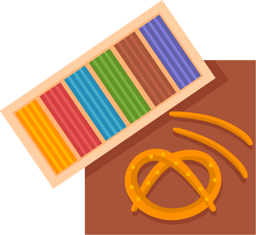 various kid hobbies flat icons featuring playful activities and colorful items for learning