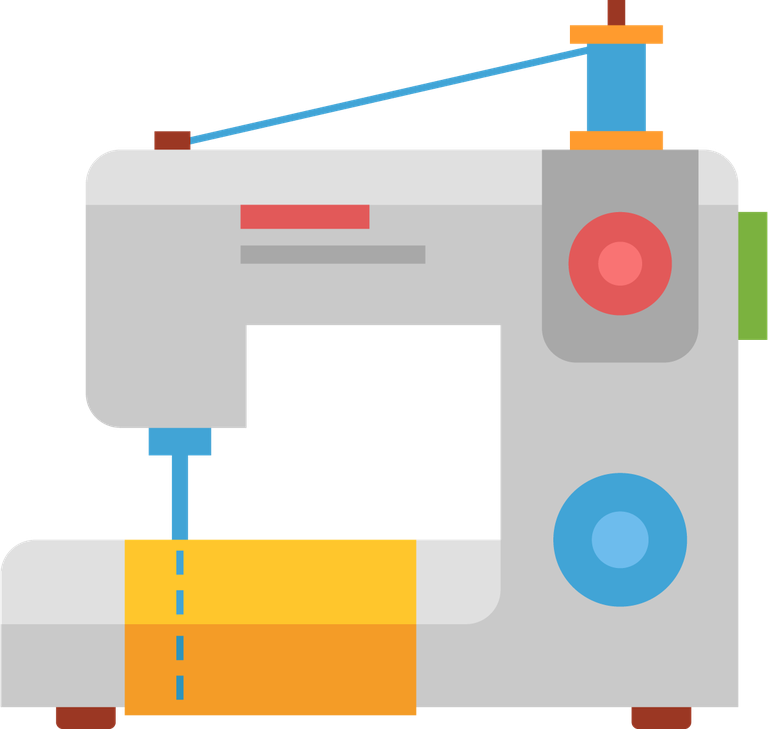various kid hobbies flat icons showcasing creative activities and sewing projects