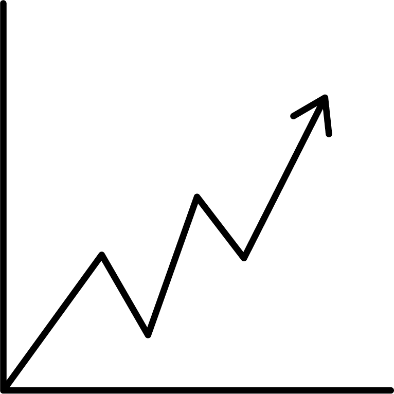 home automation black line icon for smart home technology and convenience solutions