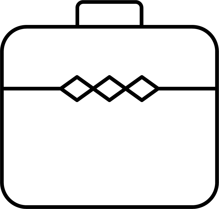 home automation black line icon for smart home technology and energy efficiency solutions