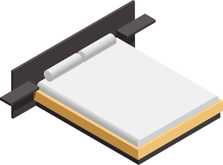 Isometric home interior objects