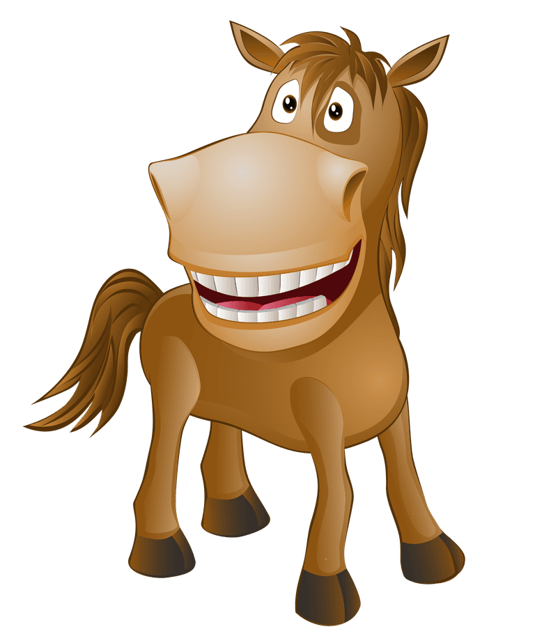 horse funny cartoon horses graphics