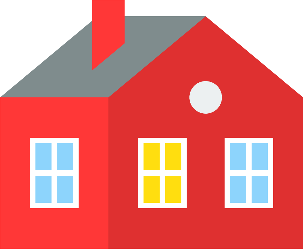 house icon flat pixel perfect for home services and real estate applications