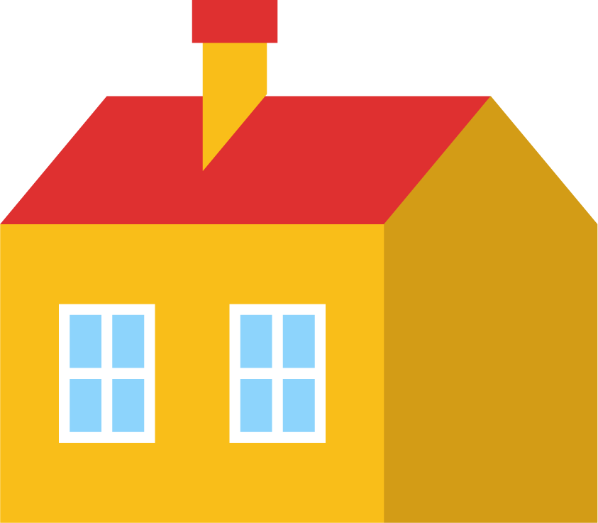 house icon flat pixel perfect for home services and real estate applications