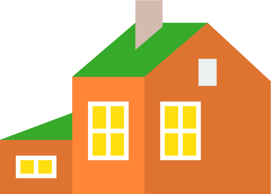house icon flat pixel perfect representation for real estate and home services