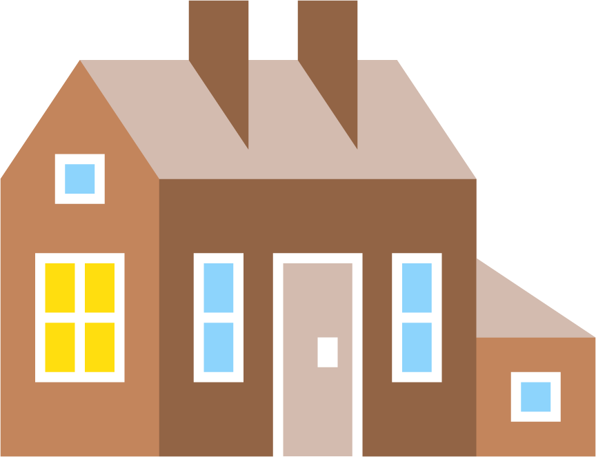 house icon flat pixel perfect for real estate websites and apps