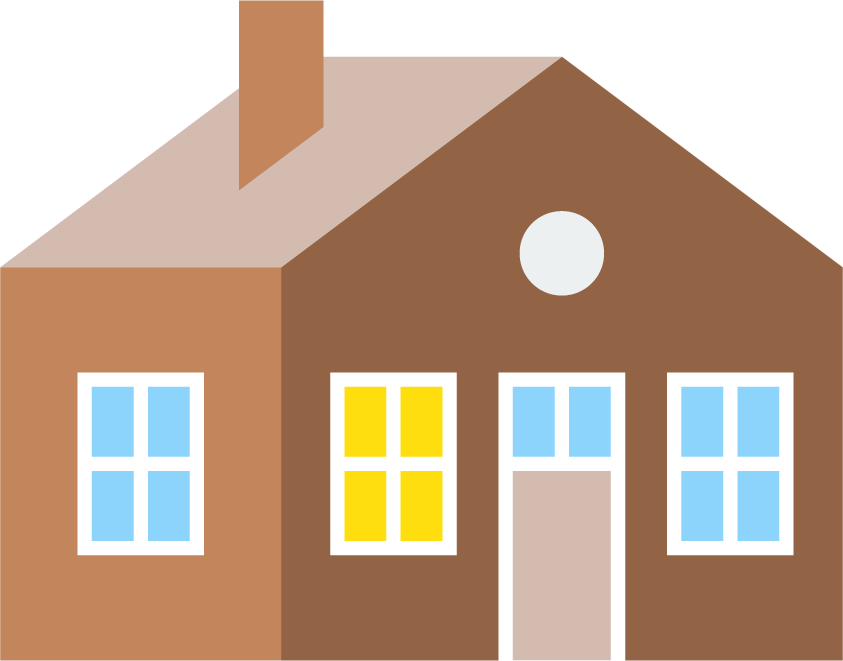 house icon flat pixel perfect representation for real estate and home services