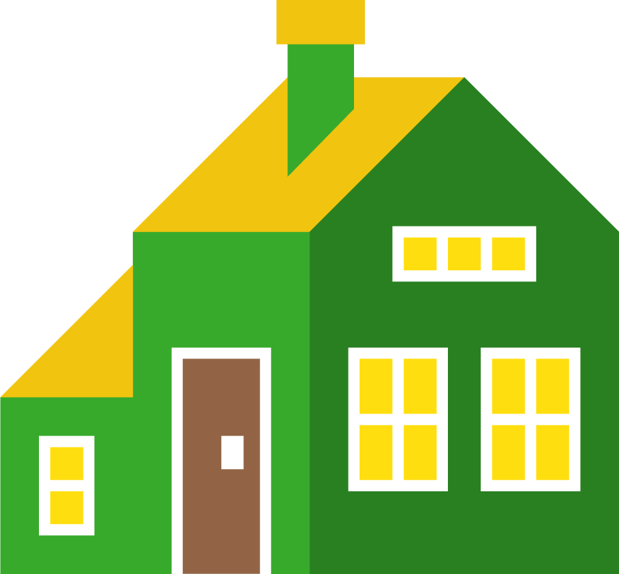 house icon flat pixel perfect for real estate and home services websites