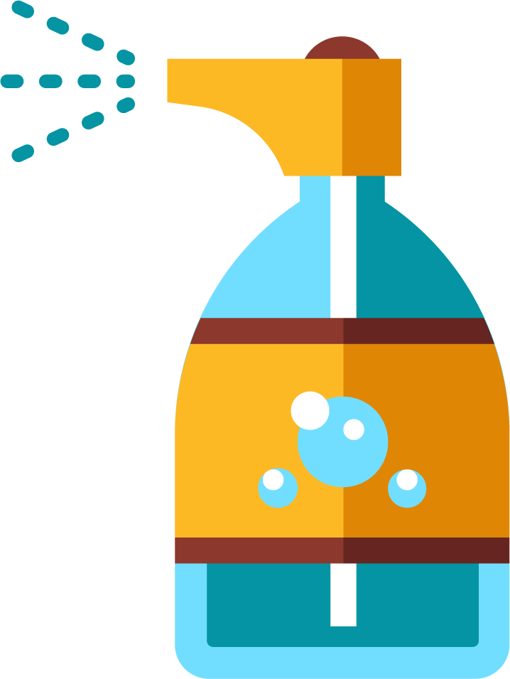 housekeeping cleaning flat icons for efficient and modern home maintenance solutions