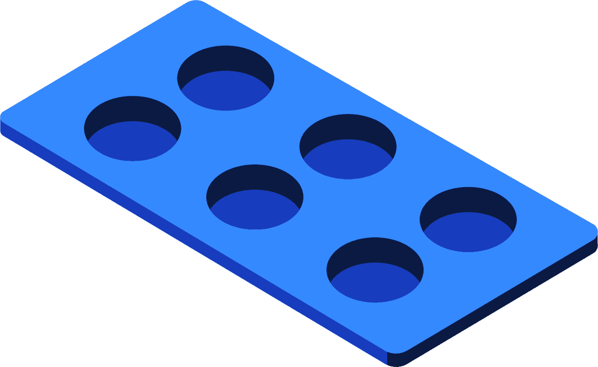 houseware kitchen tool color blue silicone mold for baking perfect desserts