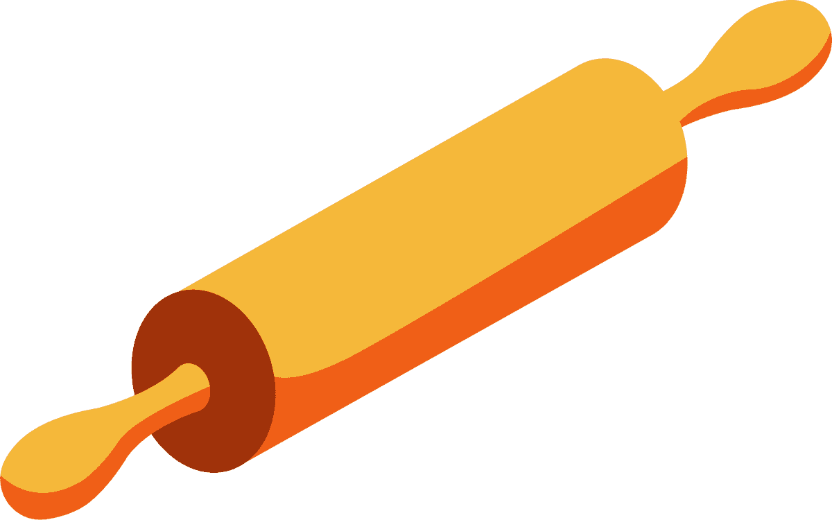 houseware kitchen tool color rolling pin for baking and cooking enthusiasts