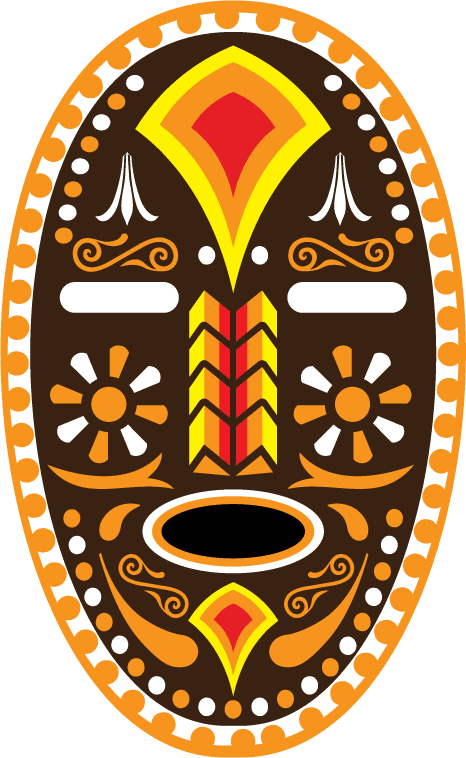huichol mask pattern