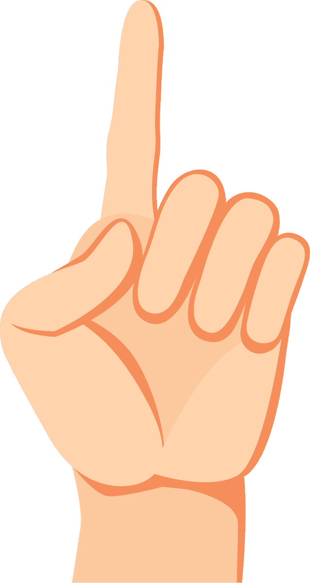 human hand gestures illustration for communication in presentations and visual storytelling