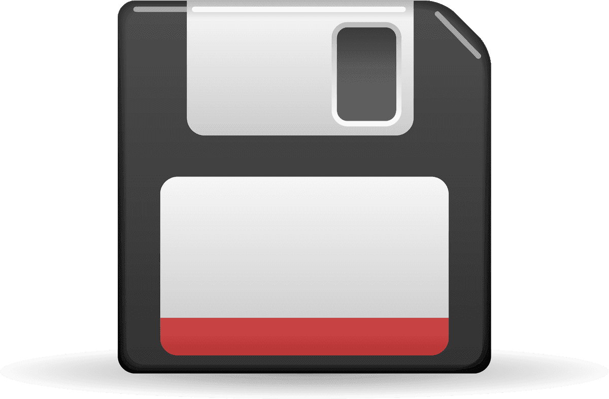 icom common web icons vector representing classic floppy disk for data storage solutions