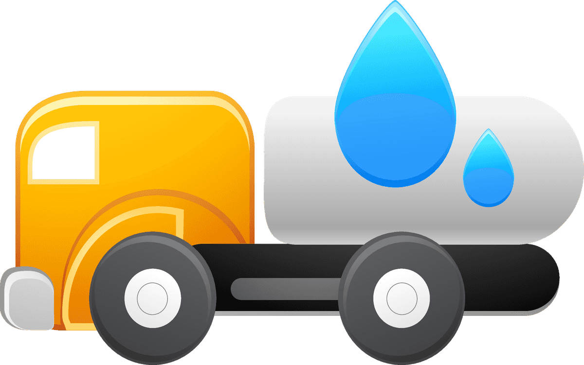 icon daquan industrial articles vector for oil and water transport trucks