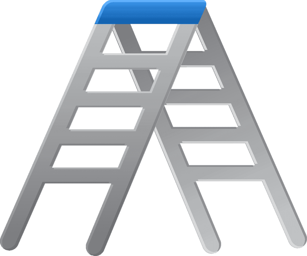 icon daquan industrial articles vector for versatile ladder usage in home and workspace