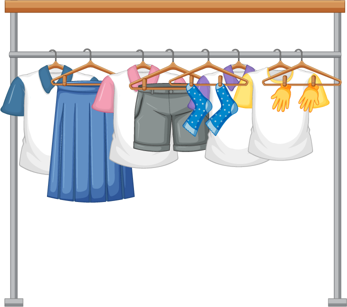 icon interior furniture decorations showcasing a stylish clothing rack for modern homes